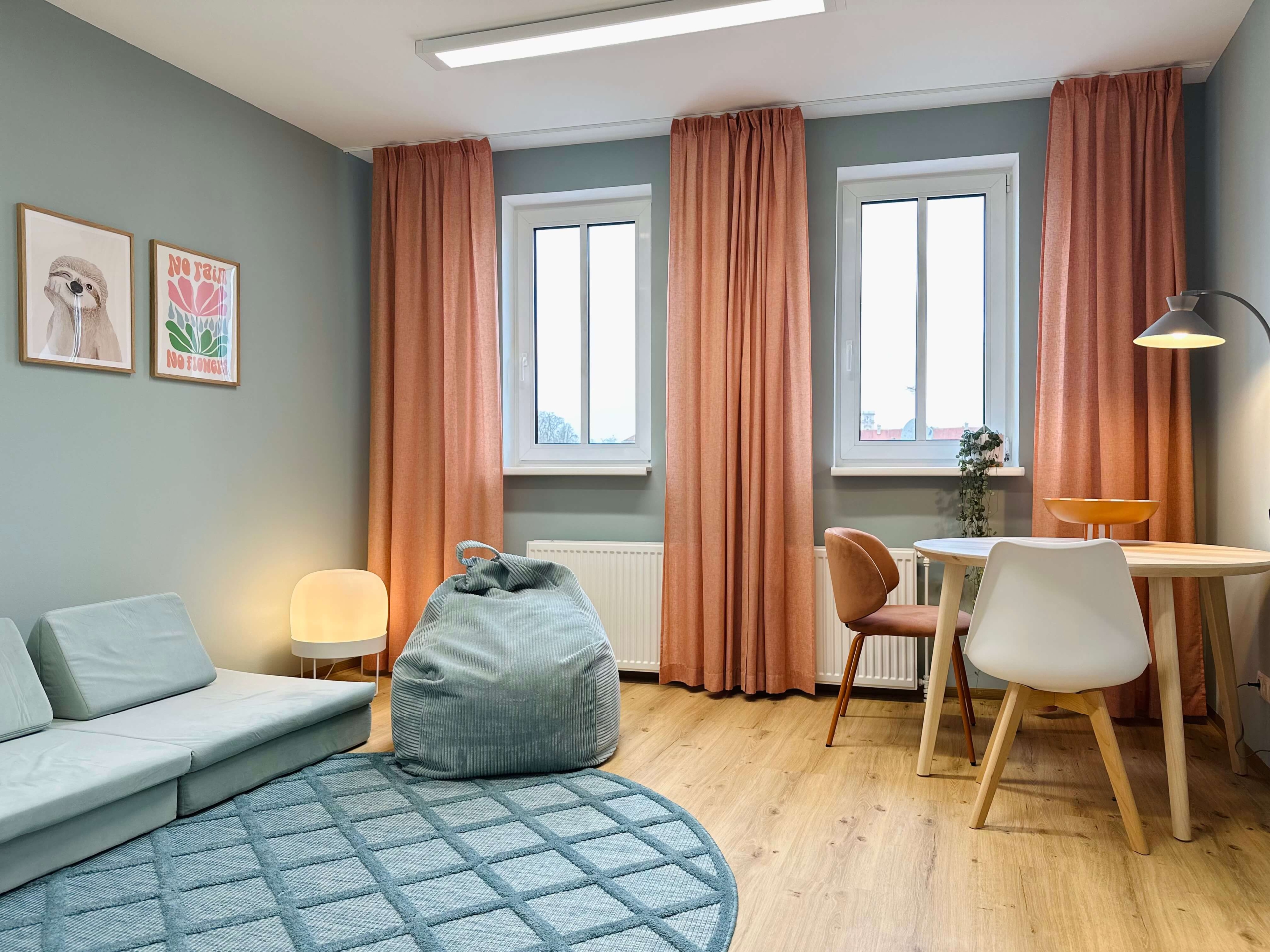 Foto einer Kinder und Jugendpsychotherapiepraxis.